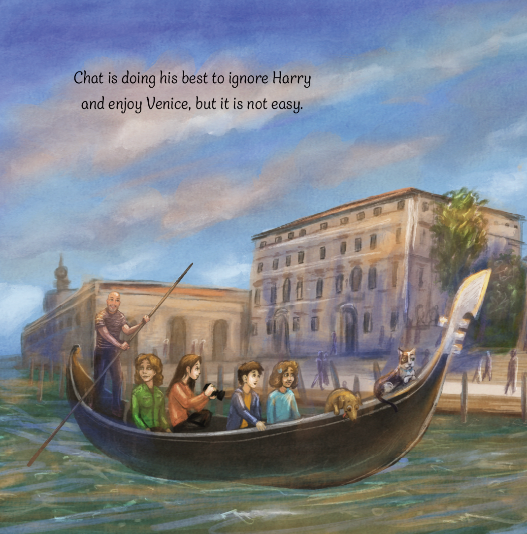 Chat the Cat: Ventures to Venice Hardcover