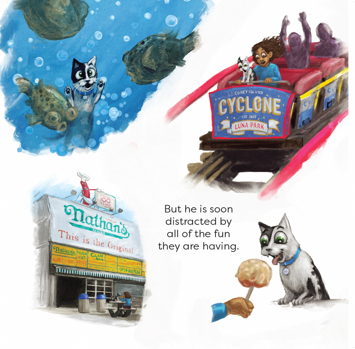 Chat the Cat: Birthday in Brooklyn Paperback