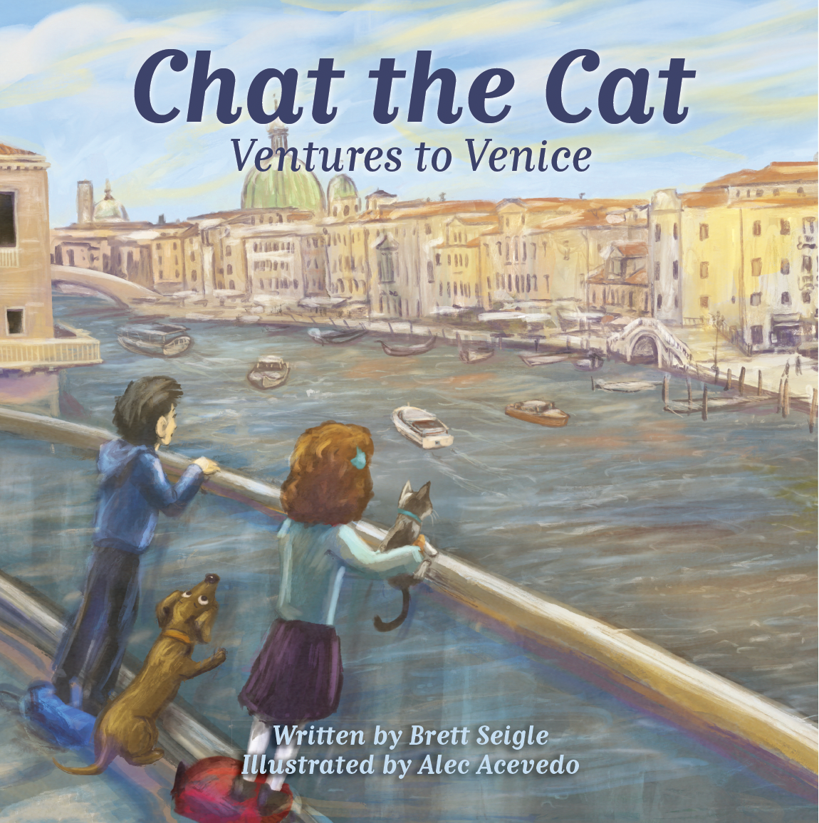 Chat the Cat: Ventures to Venice Hardcover