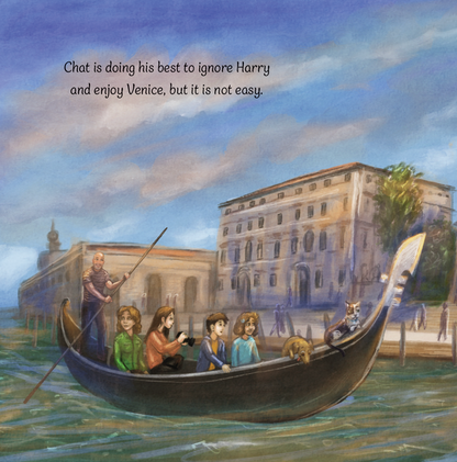 Chat the Cat: Ventures to Venice Paperback