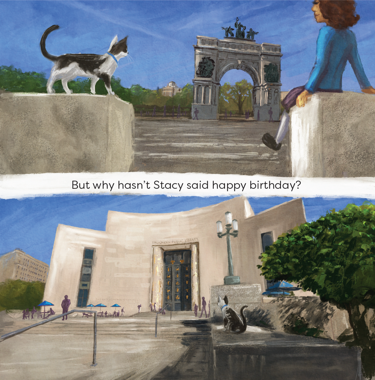 Chat the Cat: Birthday in Brooklyn Hardcover
